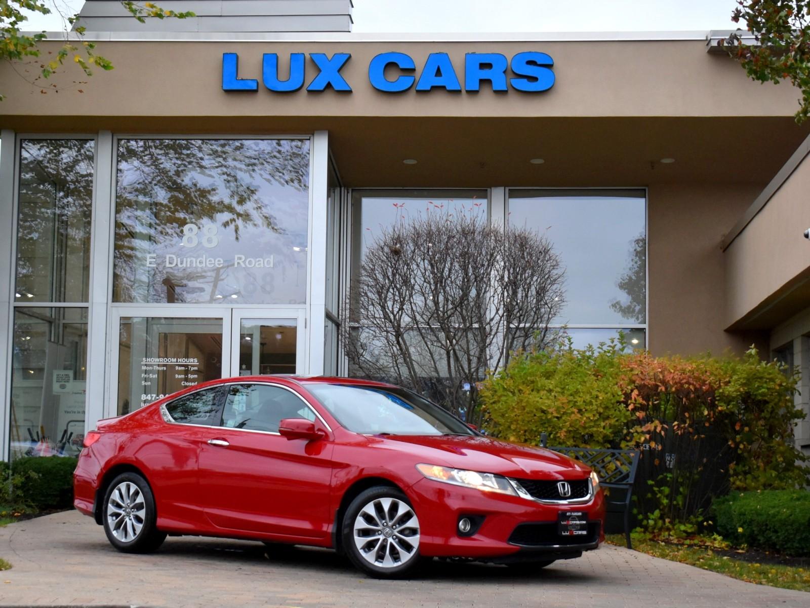 Used 2014 Honda Accord Coupe EX-L Sunroof Leather For Sale (Sold) Lux  Cars Chicago Stock #8657A