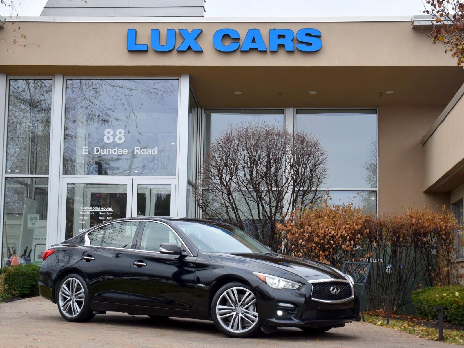 Used 2015 INFINITI Q50 Hybrid Sport Technology Nav AWD MSRP 59,348 For