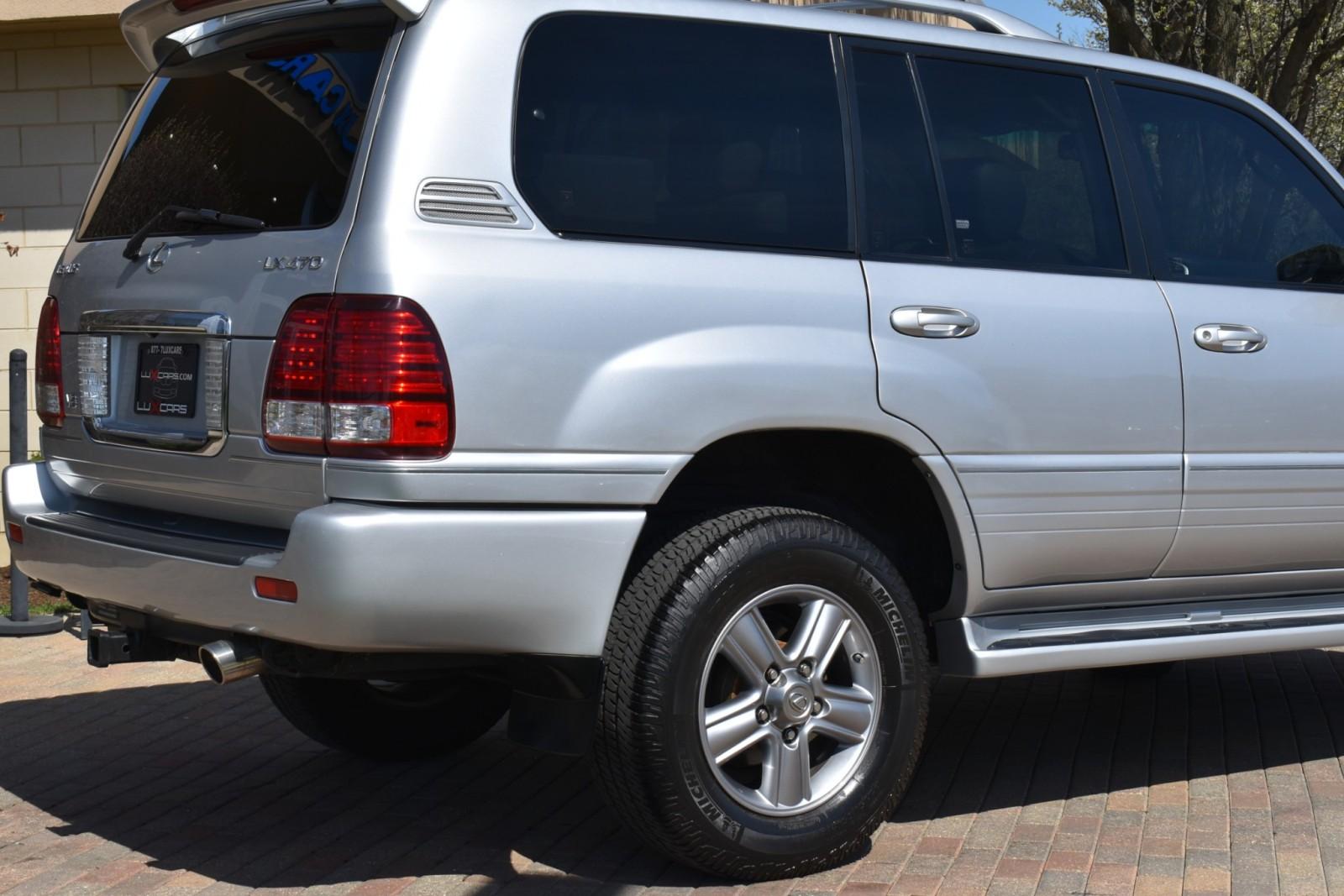 Used 2006 Lexus LX 470 Navi Leather 4WD Moonroof Heated Front